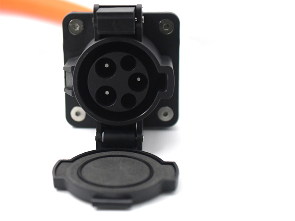 type1充電槍插座 J1772新能源汽車(chē)充電接口16A美標交流充電槍搶座