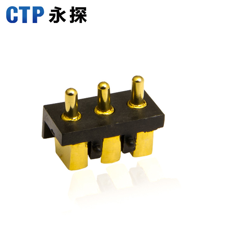 天線(xiàn)頂針充電導電彈簧針信號傳輸大電流頂針可定 制pogopin彈簧針