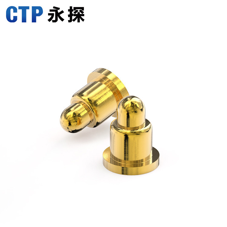 天線(xiàn)頂針pogopin連接器信號針高頻鍍金大電流探針 接地探針充電針