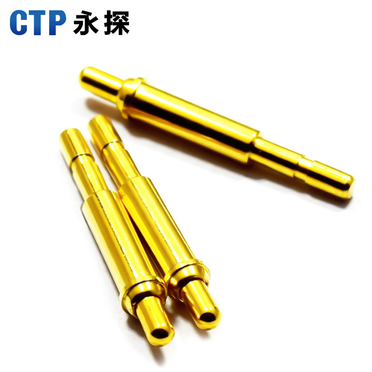 pogopin大電流彈簧針連接器對講機信號天線(xiàn)頂針接觸針 探針定 制
