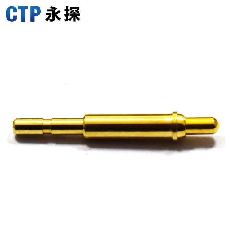 pogopin大電流彈簧針連接器對講機信號天線(xiàn)頂針接觸針 探針定 制