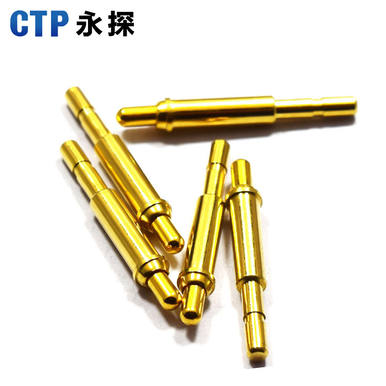 pogopin大電流彈簧針連接器對講機信號天線(xiàn)頂針接觸針 探針定 制