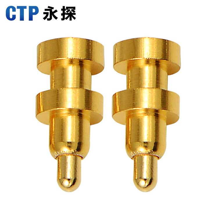 大電流彈簧針pogopin連接器 導電針 鍍金銅針 大電流觸針廠(chǎng)家探針