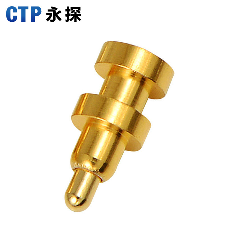 大電流彈簧針pogopin連接器 導電針 鍍金銅針 大電流觸針廠(chǎng)家探針