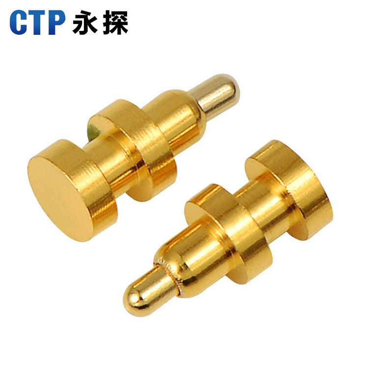 大電流彈簧針pogopin連接器 導電針 鍍金銅針 大電流觸針廠(chǎng)家探針