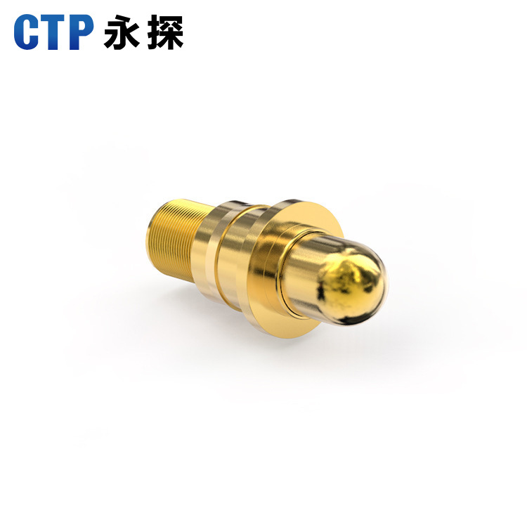 TWS對耳藍牙耳機pogo pin頂針雙頭彈簧針大電流 電池插針彈簧頂針