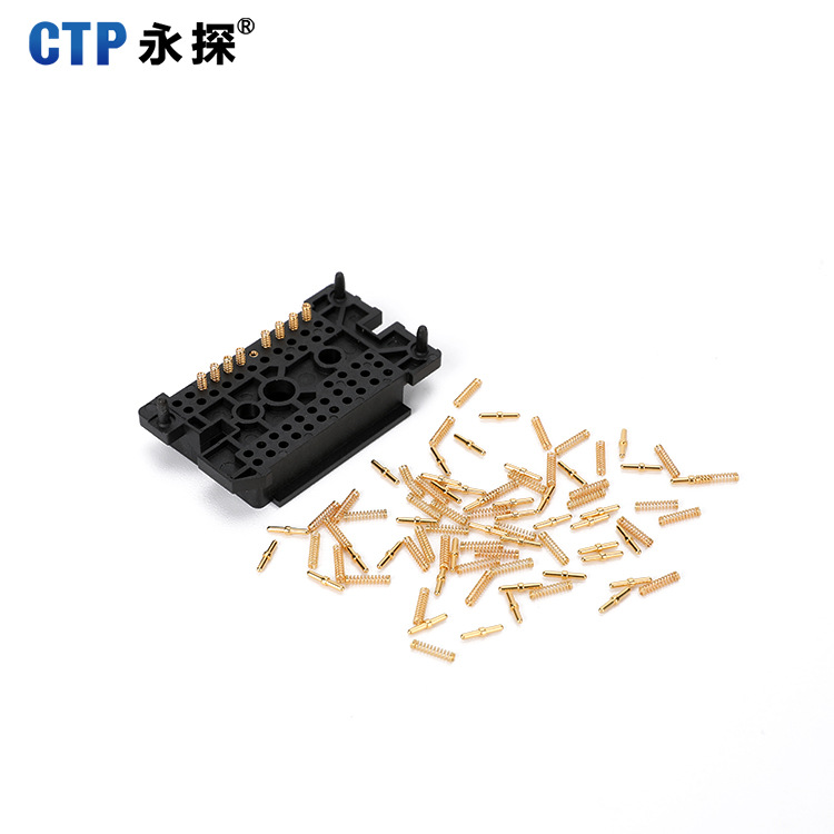 大電流汽車(chē)彈簧頂針鍍金充電針異形頂針天線(xiàn)彈簧頂針 pogopin彈針