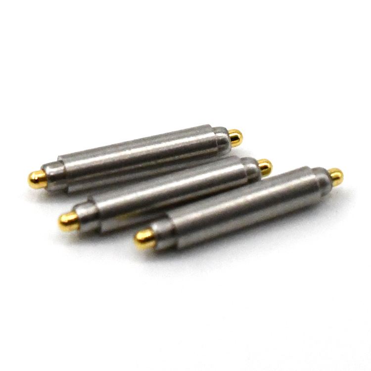 雙頭式pogopin導電探針不銹鋼彈簧針 雙向彈力pogo pin測試頂針