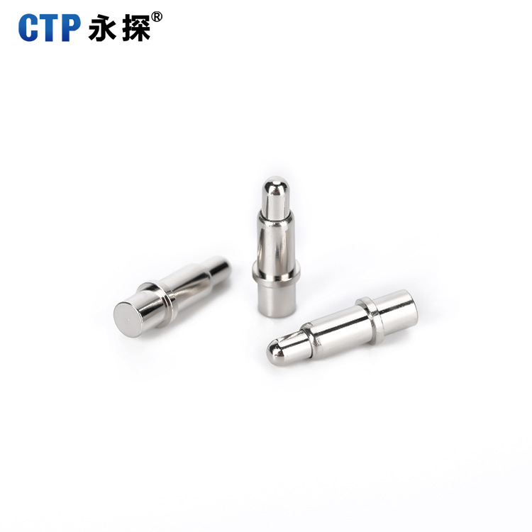 pogopin連接器鍍鎳彈簧針公母端子 伸縮針 藍牙天線(xiàn)頂針導電針