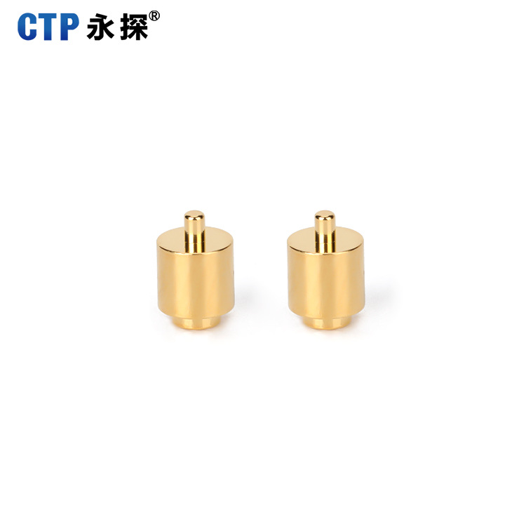 Pogo Pin連接器彈簧頂針 藍牙耳機電子彈簧針連接器天線(xiàn)頂針