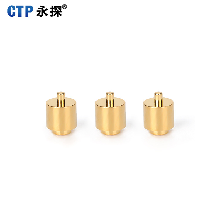 Pogo Pin連接器彈簧頂針 藍牙耳機電子彈簧針連接器天線(xiàn)頂針