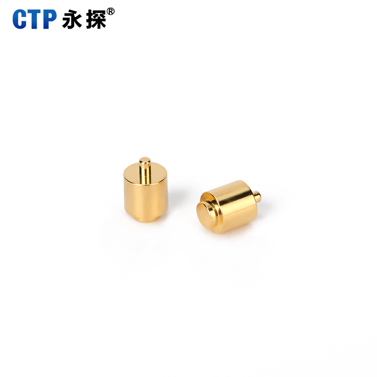 Pogo Pin連接器彈簧頂針 藍牙耳機電子彈簧針連接器天線(xiàn)頂針