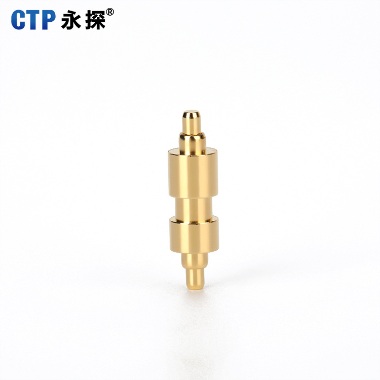 pogo pin大電流天線(xiàn)頂針彈簧探針大電流高頻充電銅針 雙頭信號針