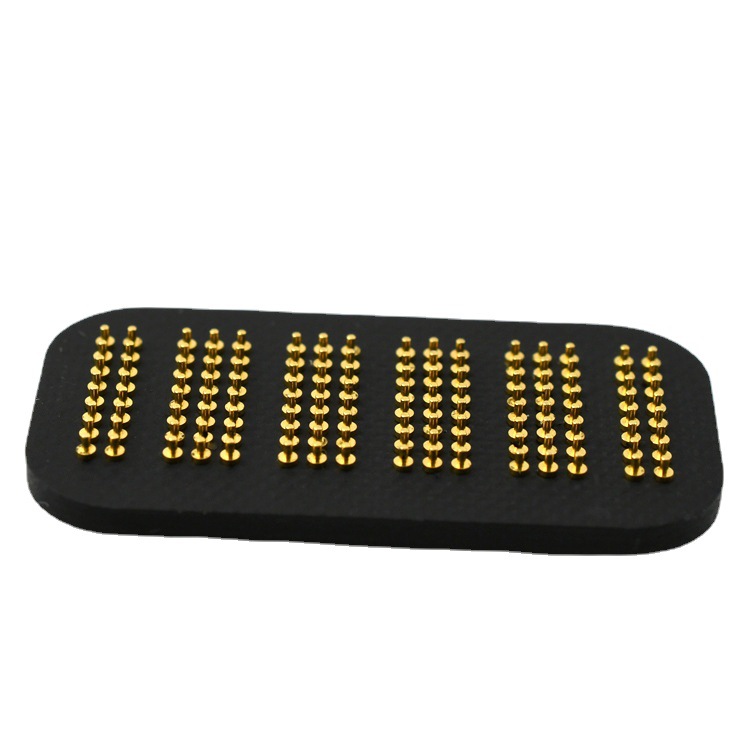 高頻大電流多pin pogopin頂針接入式 彈簧針 插針 探針公母座接器