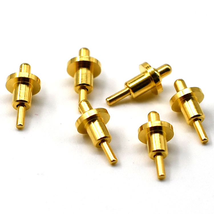廠(chǎng)家pogopin彈針霧化器彈簧針通電連接器彈簧電極接觸 鍍金頂針