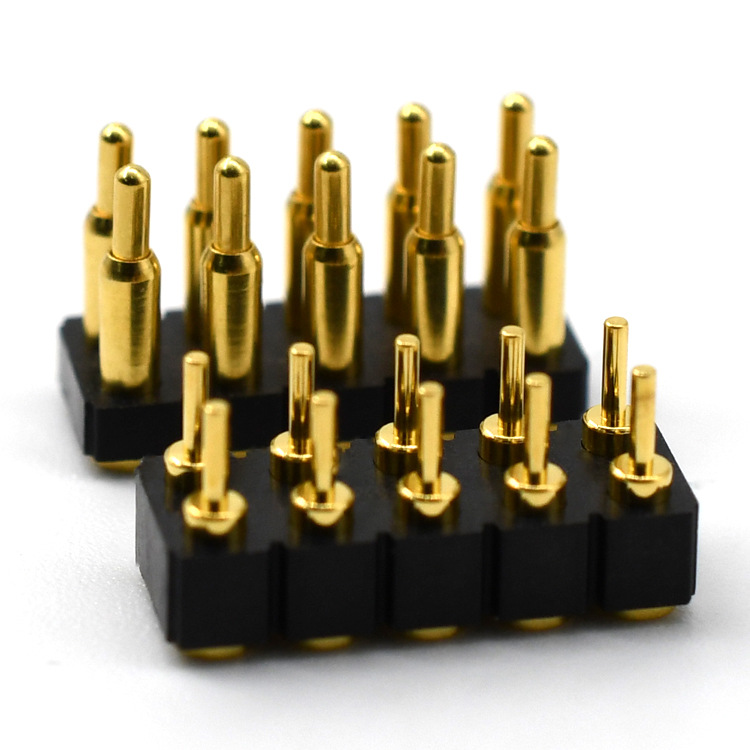 10pin彈簧針連接器平板電腦pogopin公母座信號針充電針天線(xiàn)頂針